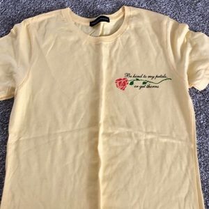 “Be kind to my petals or get thorns”